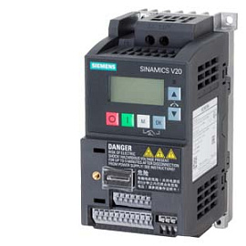 SINAMICS V20 200-240 В 1ФЕ -10 / + 10 Номинальня мощность... 6SL3210-5BB11-2UV1